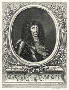 Leopold I, Heilige Roomse Keizer door Sebastian van (after) Dryweghen