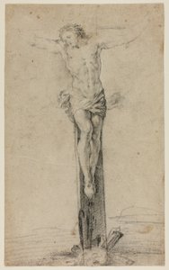 Christus aan het kruis door Sebastiano Conca