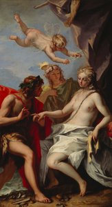 Bacchus en Ariadne door Sebastiano Ricci