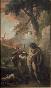 Hercules en Cacus. Voorbereidende schets