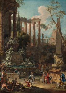 Monument voor admiraal Sir Clowdisley Shovell, 1725