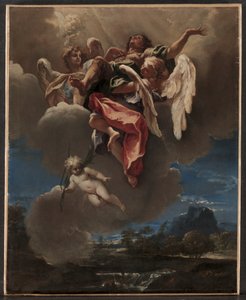 Studie voor "Een Apotheose van een Heilige" (voor San Bernardino dei Morti, Milaan)