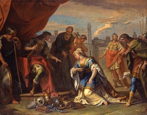 De matigheid van Scipio, ca. 1708-1710