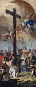 De Verheffing van het Ware Kruis door Sebastiano Ricci