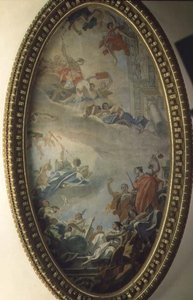 De verheerlijking van de wetenschap door Sebastiano Ricci