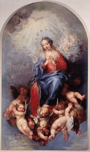De Onbevlekte Maagd Maria door Sebastiano Ricci