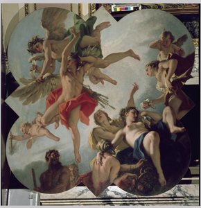 De straf van de liefde door Sebastiano Ricci