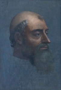 Portret van Clemens VII met baard door Sebastiano del (c.1485 1547) Piombo