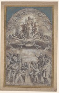 Hemelvaart van Maria door Sebastiano del Piombo