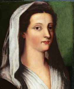 Portret van Giulia Gonzaga, 16e eeuw door Sebastiano del, Piombo
