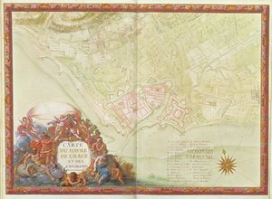 Ms. 987, fol.24 Plan van Le Havre, uit de 