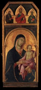 Madonna en kind, ca. 1320 door Segna di Buonaventura