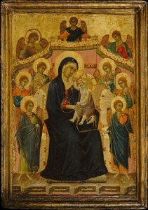 Madonna en Kind met Negen Engelen