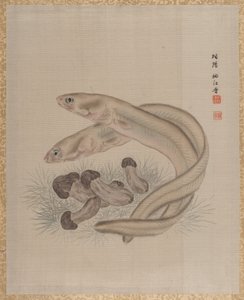 Paling, ca. 1890-92 door Seki Shuko