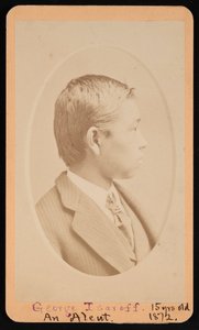 Portret van George Tsaroff door Selleck and Fisher