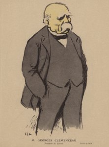 Georges Clemenceau, Franse politicus door Sem