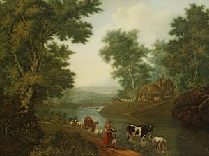 Landschap in de omgeving van Sint-Petersburg