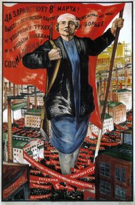 Leve 8 maart!, 1934 door Sergei Alexandrovich Khristoforov