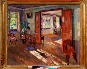 In een huis door Sergei Arsenevich Vinogradov