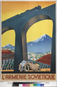 Sovjet-Armenië (Poster van het Intourist-bedrijf)