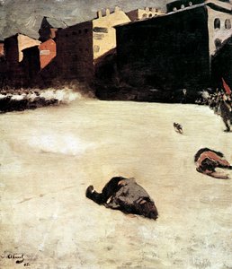Het Bloedbad, 1905 door Sergei Ivanov