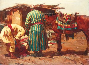 De Sartes, Turkestan door Sergei Kolesnikoff