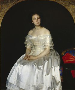 Portret van prinses Maria Vasilyevna Vorontsova door Sergei Konstantinovich Zaryanko