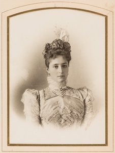 Elisabeth Fjodorovna van Rusland (Elisabeth van Hessen-Darmstadt) (1864-1918) - Prinses van Hessen bij de Rijn, de Groothertogin Elisabeth Fjodorovna van Rusland, door Levitsky, Sergei Lvovich (1819-1898) door Sergei Lvovich Levitsky