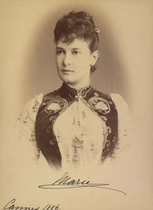 Maria Pavlovna van Rusland - Groothertogin Maria Pavlovna van Rusland (1854-1920), door Levitsky, Sergei Lvovich (1819-1898) door Sergei Lvovich Levitsky