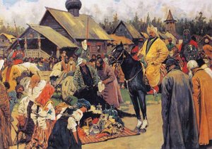 De Baskaks, 1909 door Sergej Vasilevic Ivanov