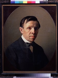 Portret van de kunstenaar Sergey K. Zaryanko