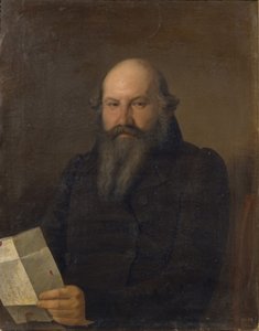 Portret van Osip Mikhaylovich Senkov 1790-1851, 1836