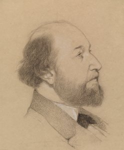 Portret van een man door Severin Falkman