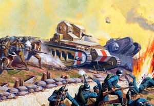 Tanks aan het westelijk front