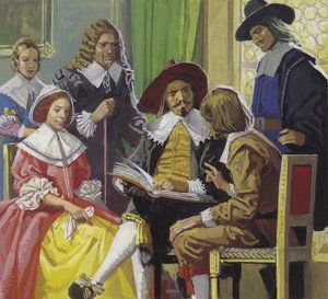 William Dampier probeert zich te vestigen in Engeland door Severino Baraldi