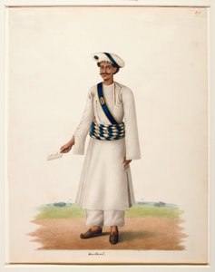 Harkarah met een brief, c.1846