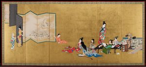  door Shibata Zeshin