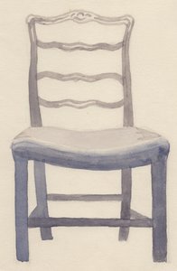 Stoel, ca. 1950 door Shirley Markham