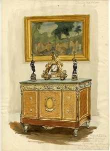 Frans XVIIIe eeuws kabinet