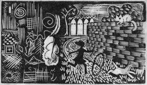 Meisje met hoepel, 1951