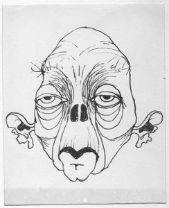 Grof gezicht, 1952