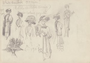 Historisch kostuum, ca. 1950 door Shirley Markham