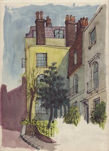 Huizen in Hampstead, ca. 1950 door Shirley Markham