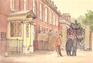 Staatsappartementen, Kensington Palace, Londen, ca. 1950 door Shirley Markham