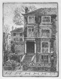 Het Huis aan de Overkant van de Straat, 1951 door Shirley Markham