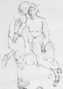 Twee vrouwen door Shirley Markham