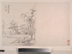 Landschappen op de manier van Song- en Yuan-meesters