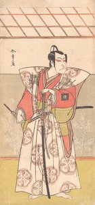 Ichikawa Danjuro V als een Samurai van Hoge Rang door Shunsho
