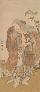 Ichikawa Danjuro V in de rol van Shiromasu-baba