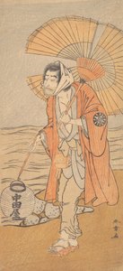 De Acteur Nakamura Nakazo I, ca. 1775 door Shunsho
